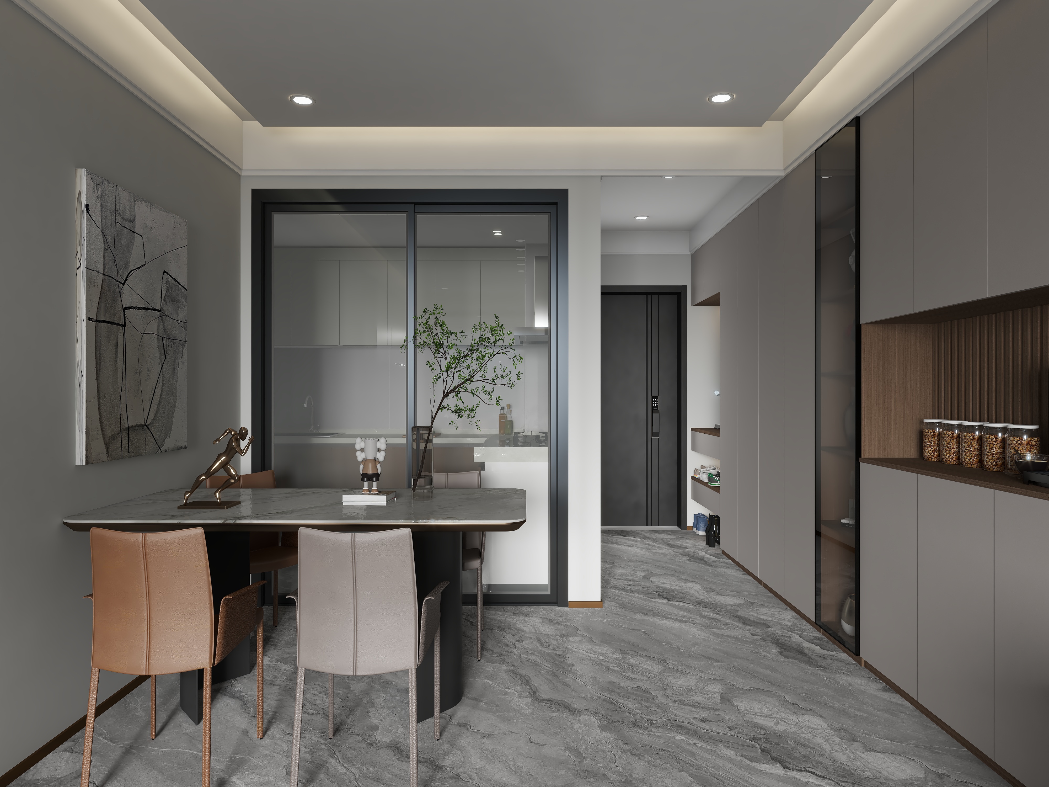 樊常林-现代简约-105平方碧桂园-装修设计方案