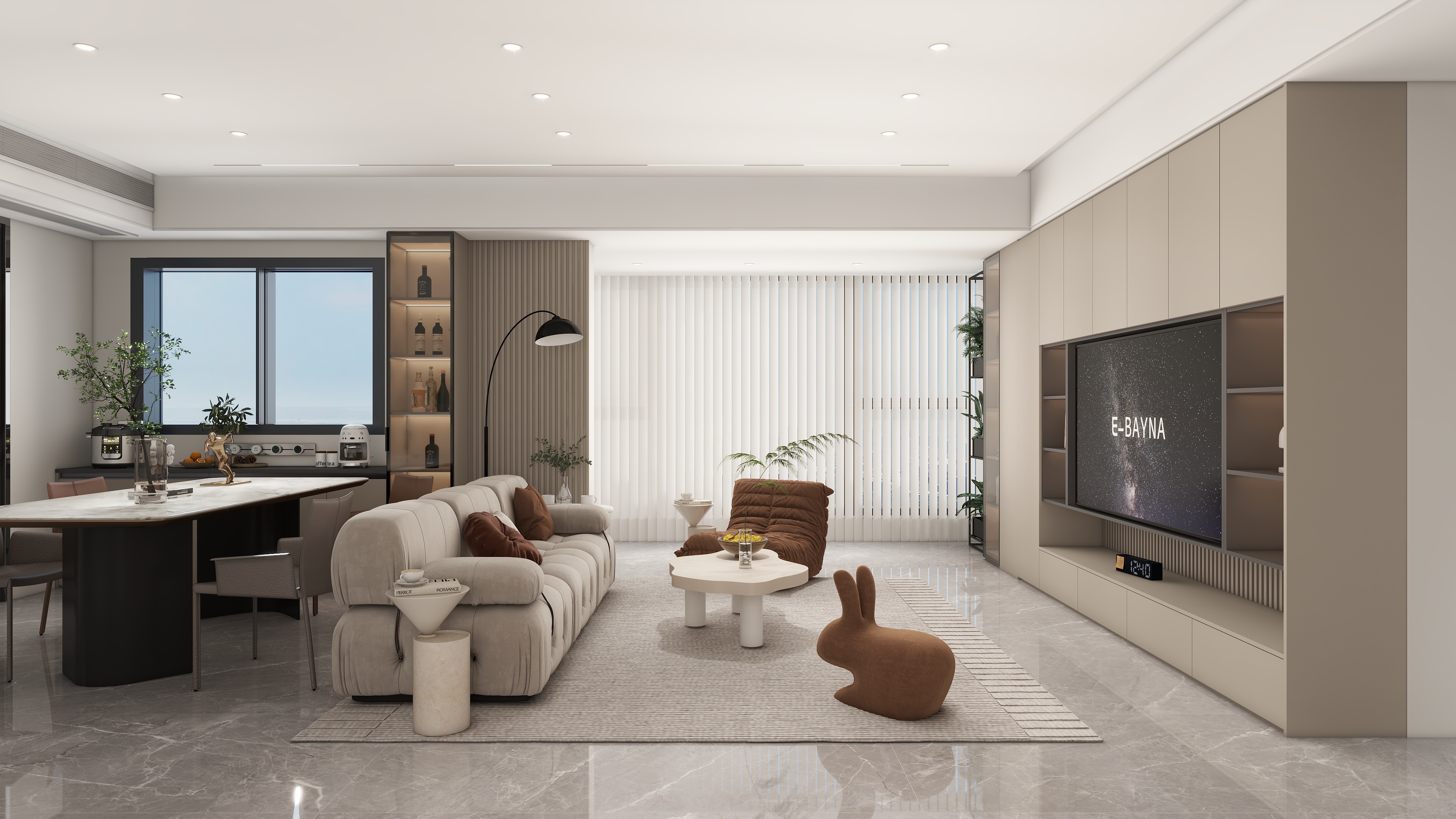 陈均民-贝壳粉-广州-星樾花园-装修设计方案