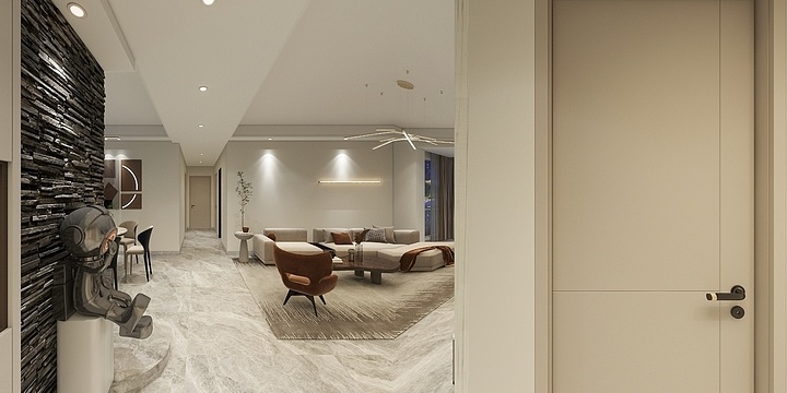 室内装修设计效果-金城江学府壹号7-1803-装修设计方案