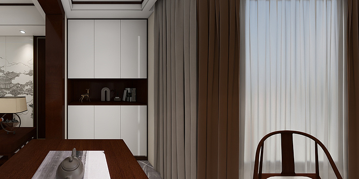 HAPPY11-江湾悦府126㎡4室中-装修设计方案