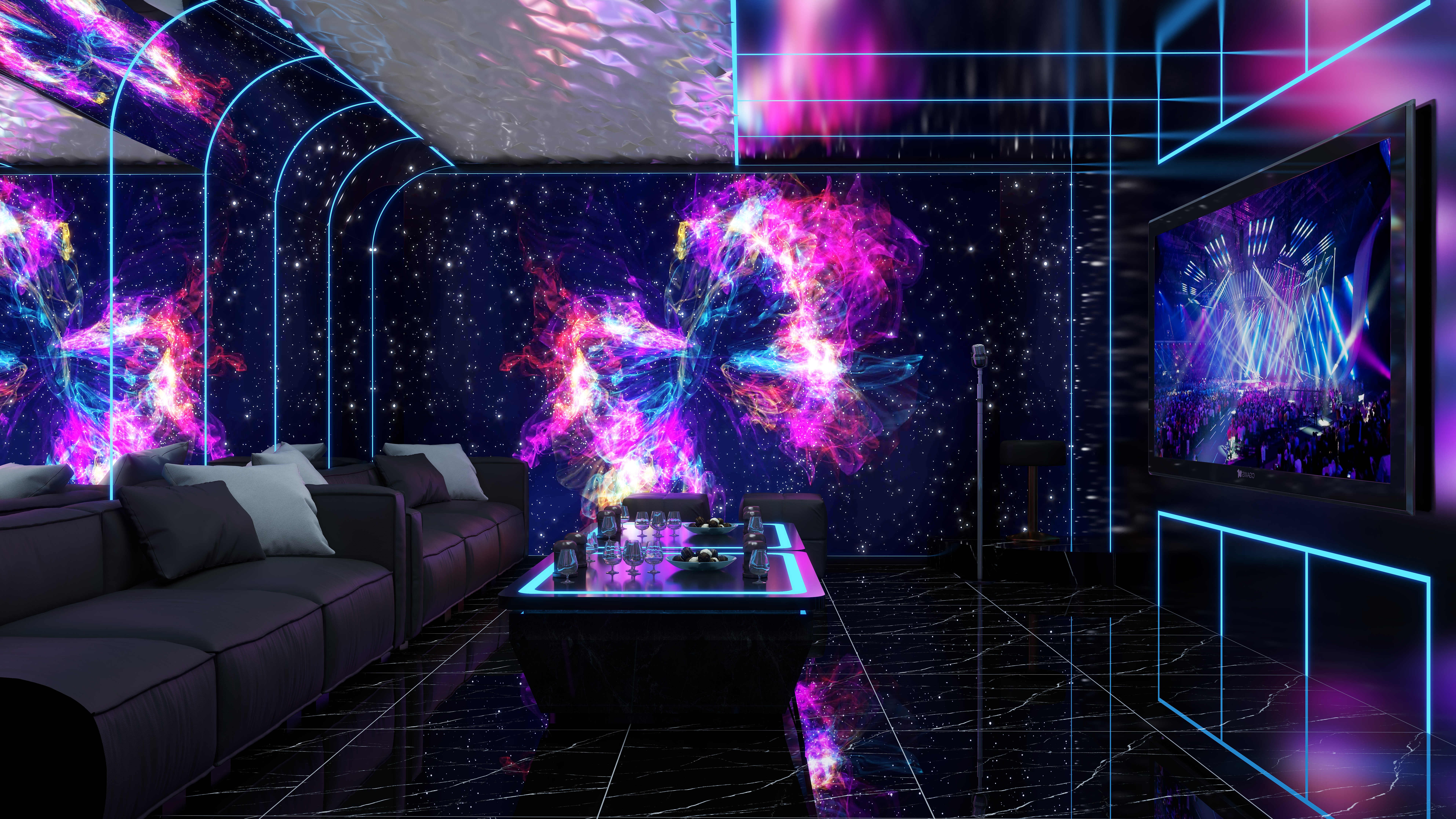 小帅設计-三楼KTV-装修设计方案