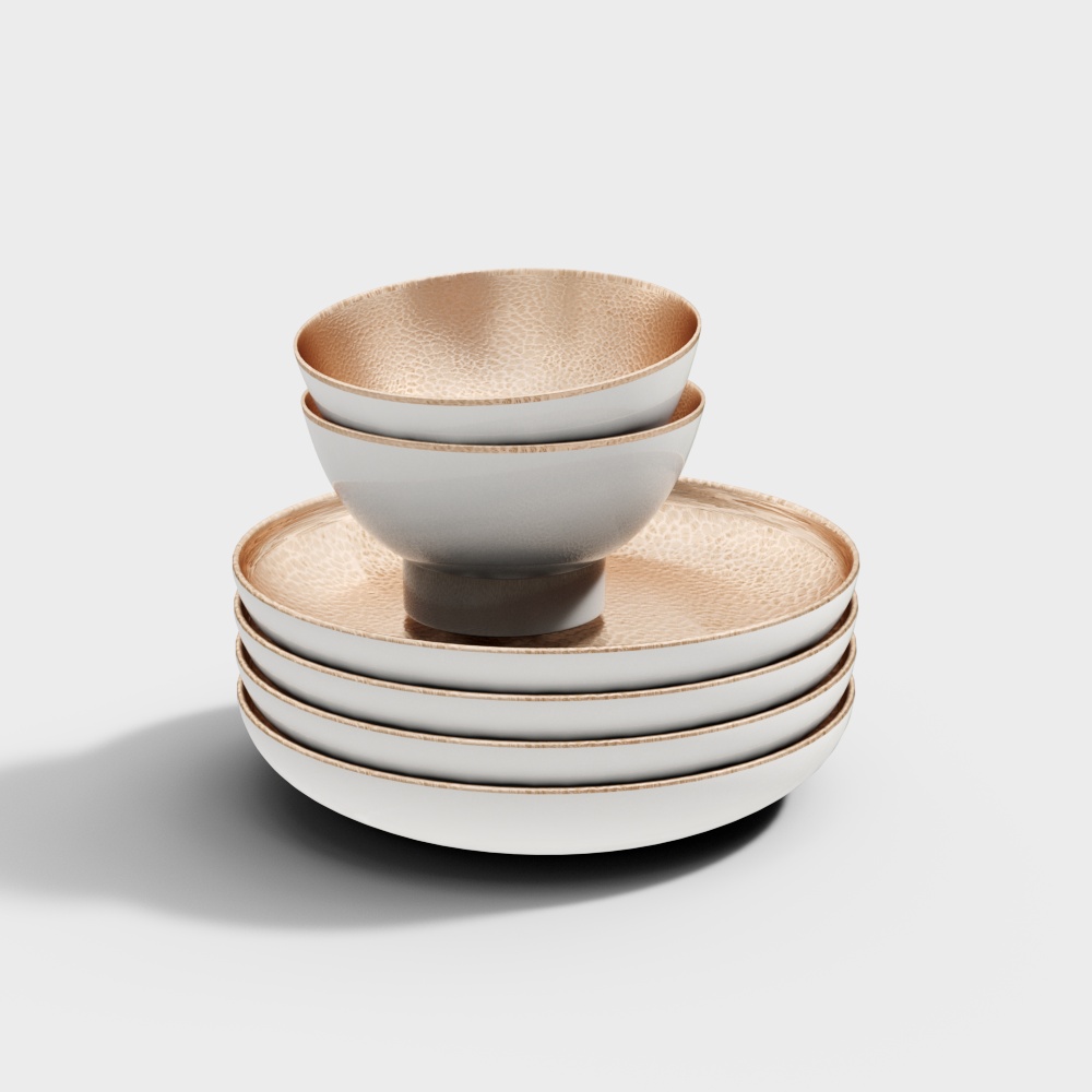 碗具3D模型