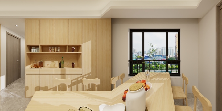 简翔时光法则原木定制-万科公园里10-2-901-装修设计方案