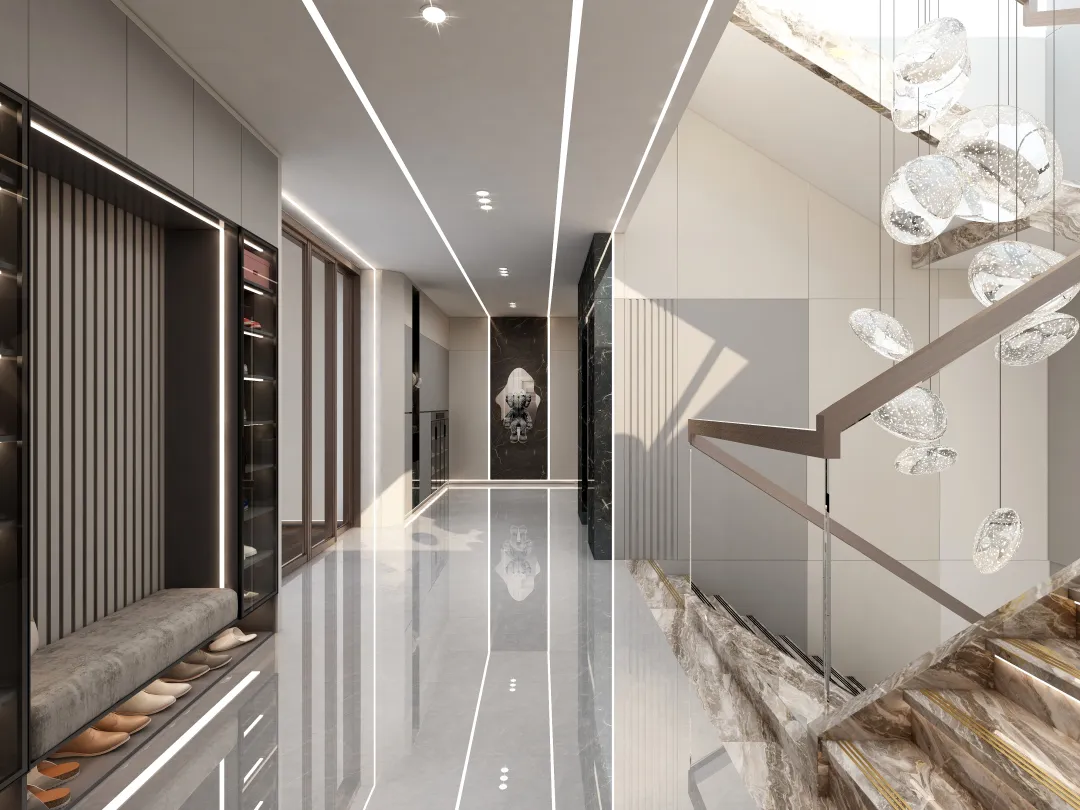 NEXTHOME的装修设计方案:VN-Elevator lobby