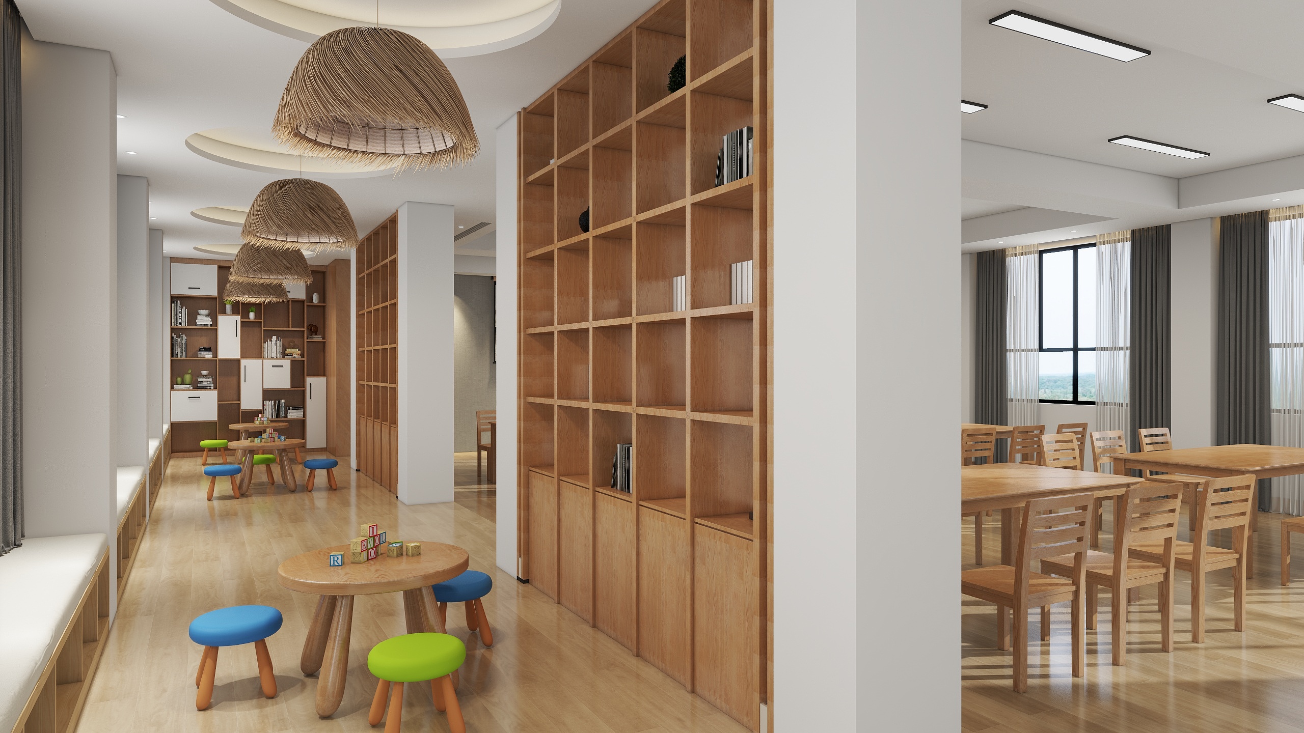 陈小爬-城东小学活动室-装修设计方案