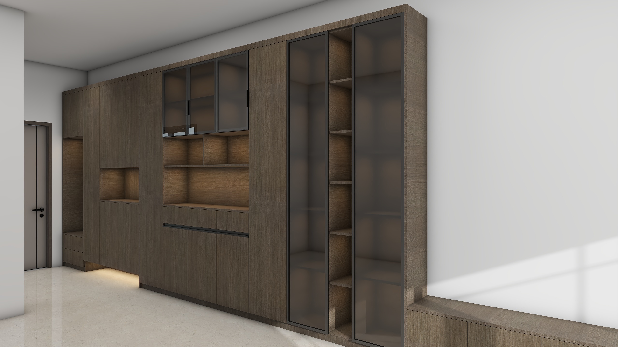 定制家具效果图设计-远洋红星·临港天铂-装修设计方案