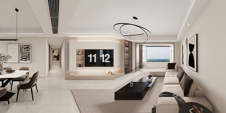 Czone設計-恒源玖章简约-装修设计方案