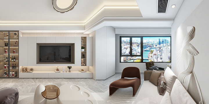 圣峰装饰设计师-万科西湖都会-副本-装修设计方案