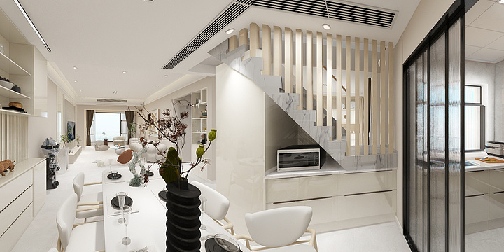 王宇设计-荣威名城跃层176-装修设计方案