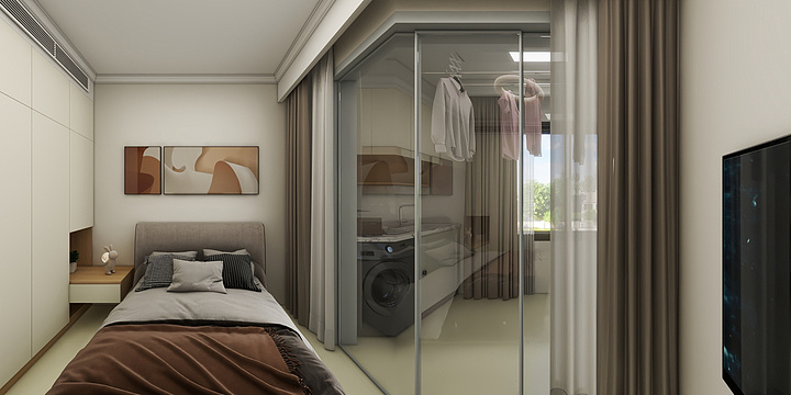 羽天雨地-沁湖轩4-2601第二稿-装修设计方案