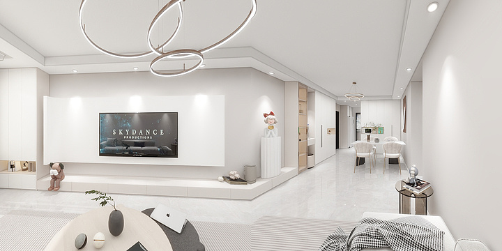 Pococ-华彩唐人街二期1-2-401-装修设计方案