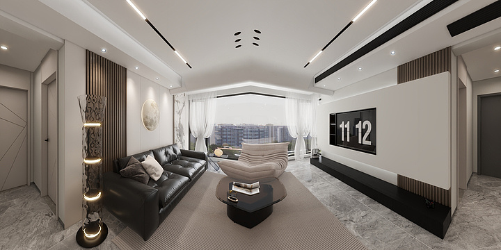 驭想design-繁华里帅哥雅居-装修设计方案