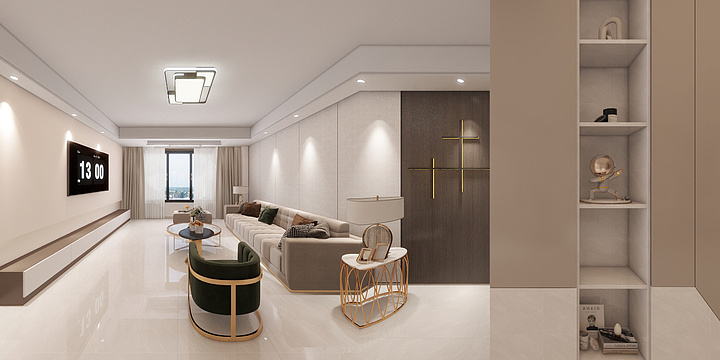 武威设计师-恒昌御府.dwg-副本-副本-装修设计方案