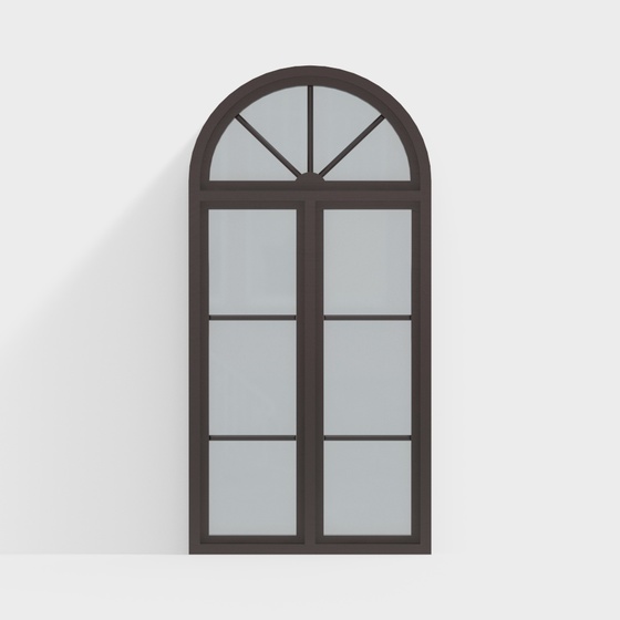 French arched window