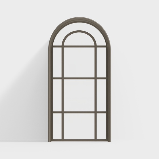 French arched floor-to-ceiling Windows