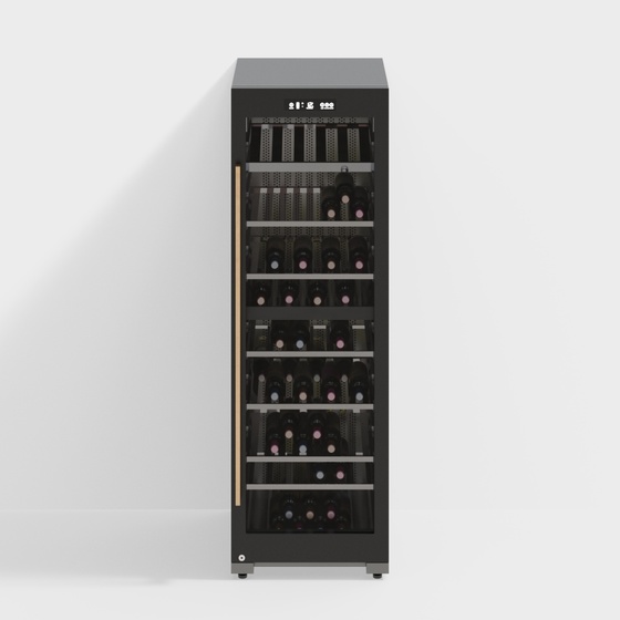 Modern Red Wine cabinet Thermostatic wine cabinet