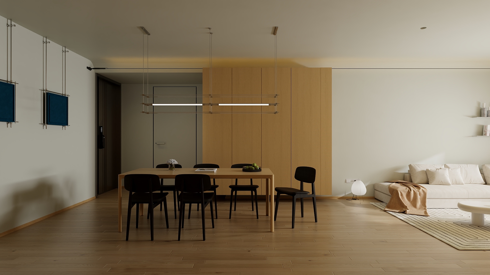 一个爱睡觉的懒虫-124㎡2室-装修设计方案