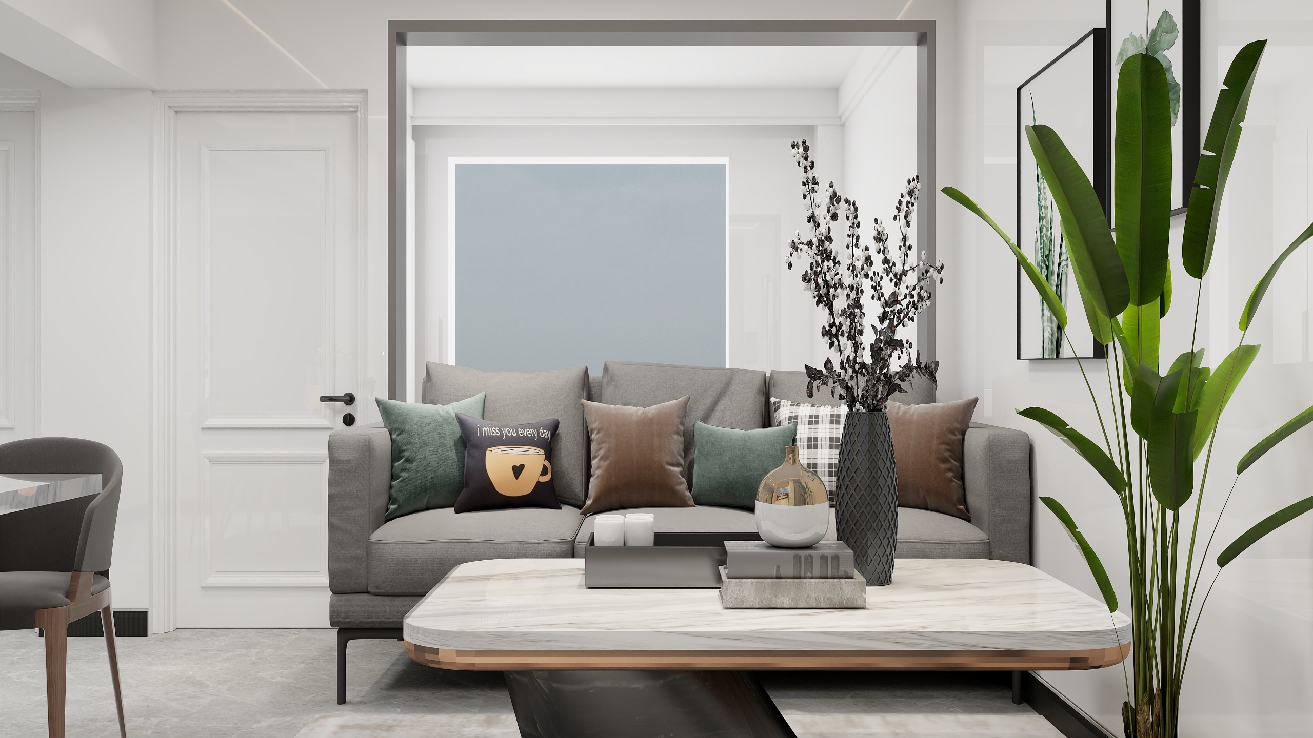 王就之-兰印小区41㎡2室-装修设计方案