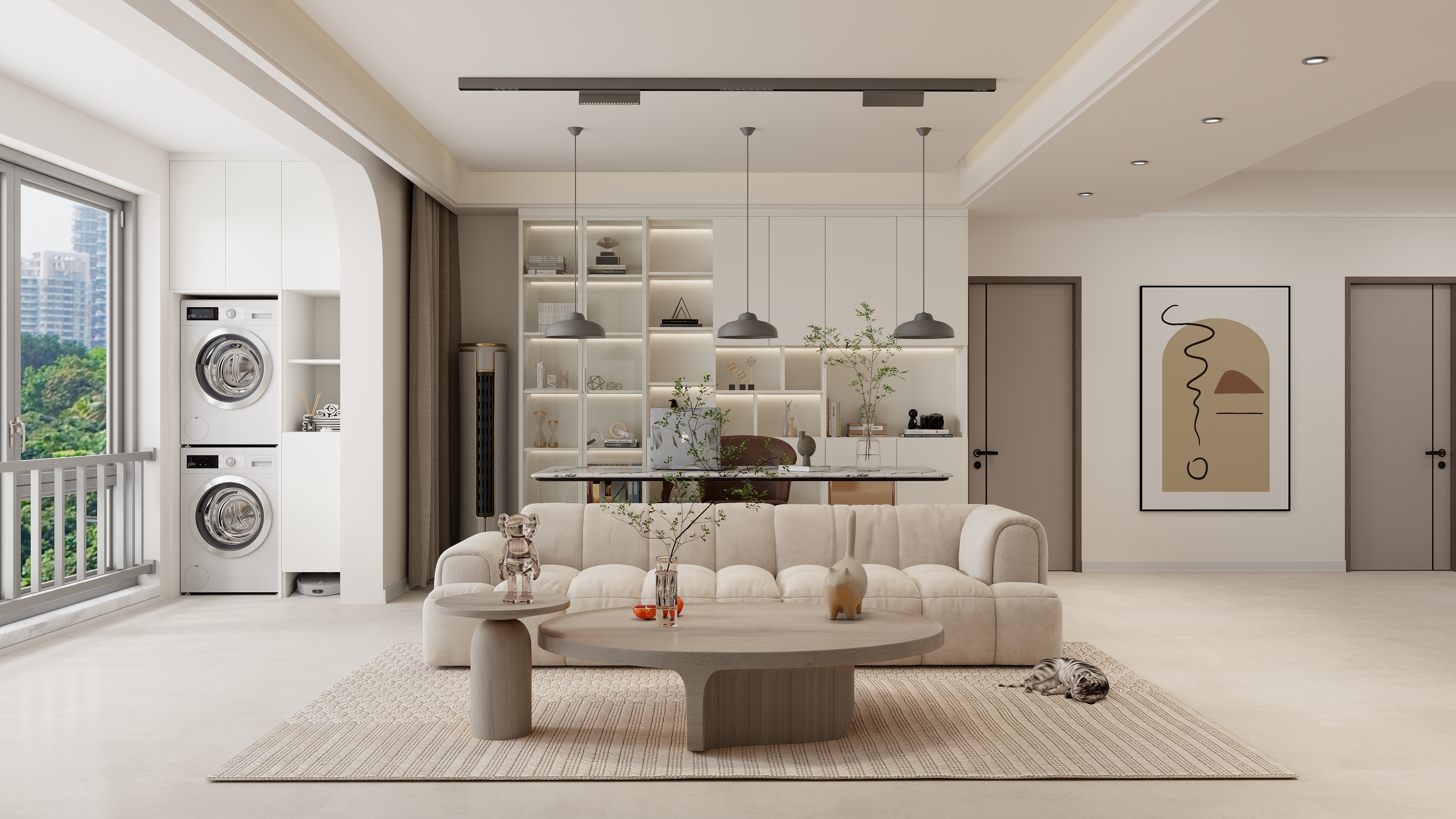 刺猬小侠-融创南开宸院132㎡3室-装修设计方案