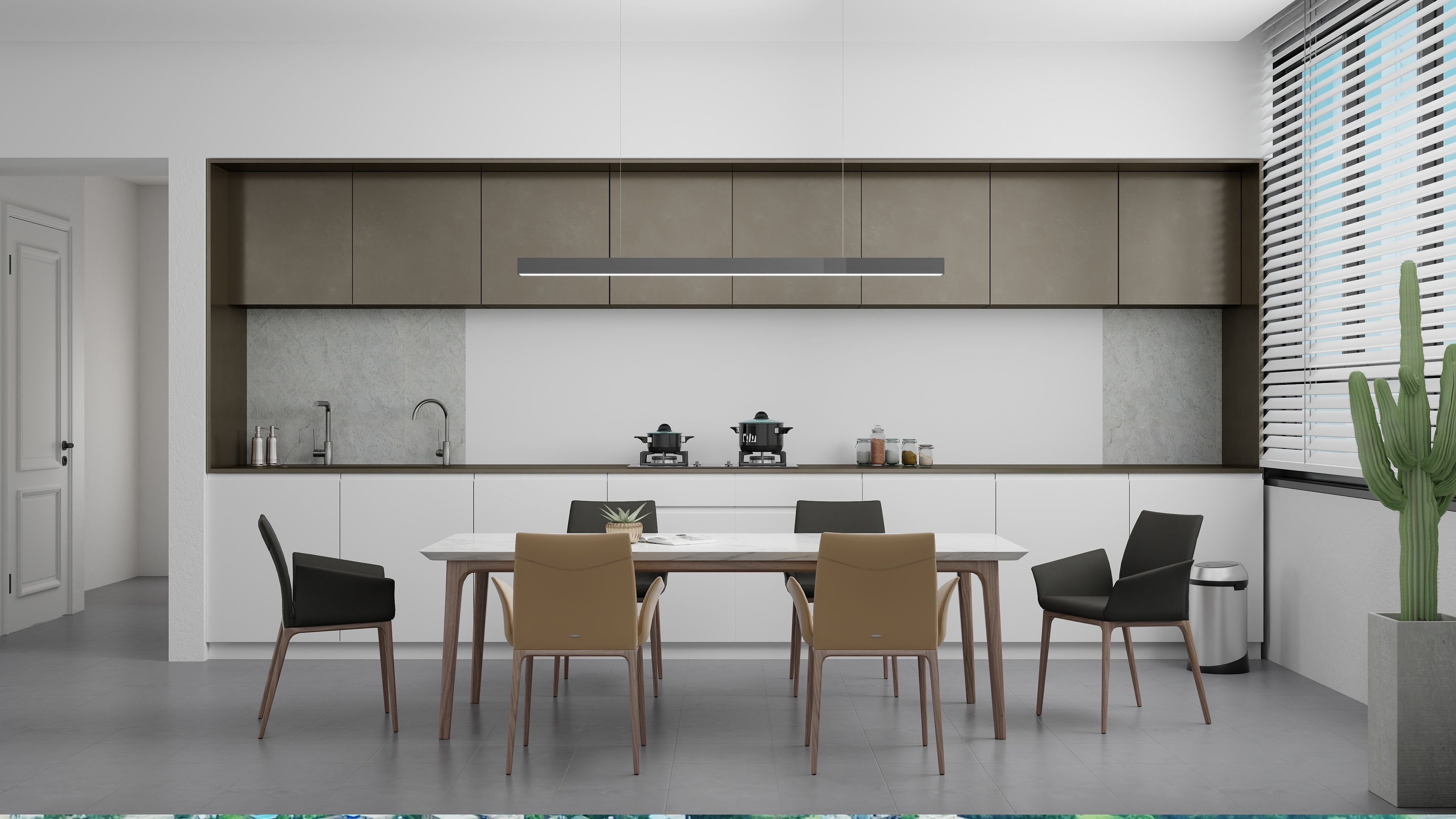 薛飞-现代极简-装修设计方案