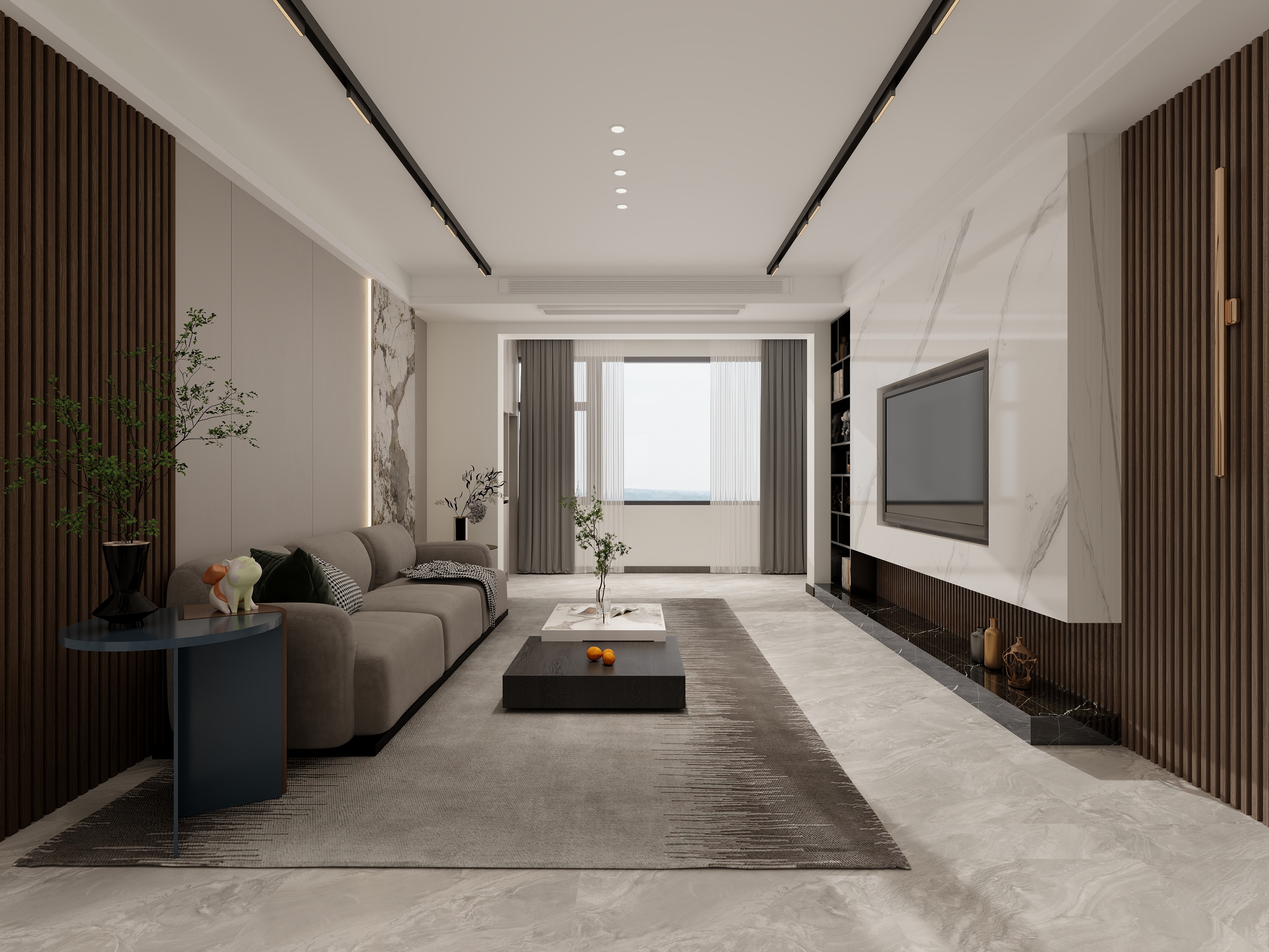 1309*GETg-127㎡3室-装修设计方案