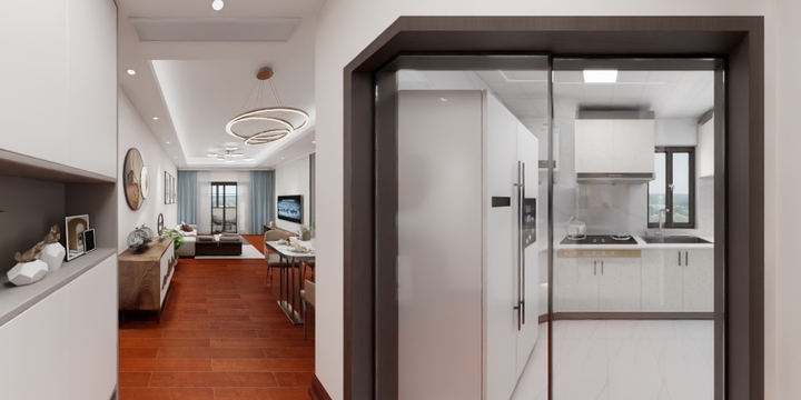 宁静致远18171330447-中交·凤启虹桥边吊灯槽现代简约设计-装修设计方案