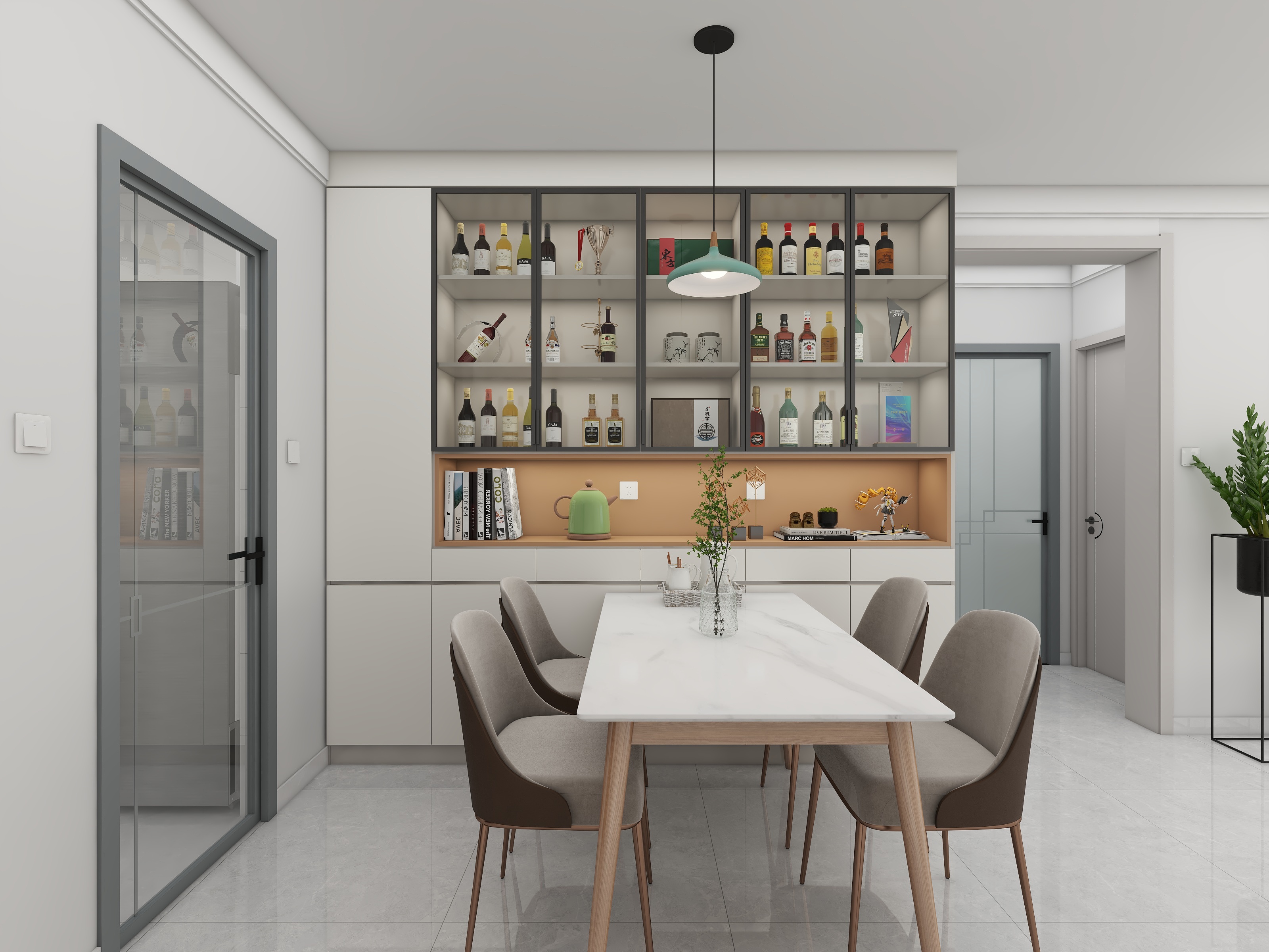 杨昆-93平闫福旺家全景-装修设计方案