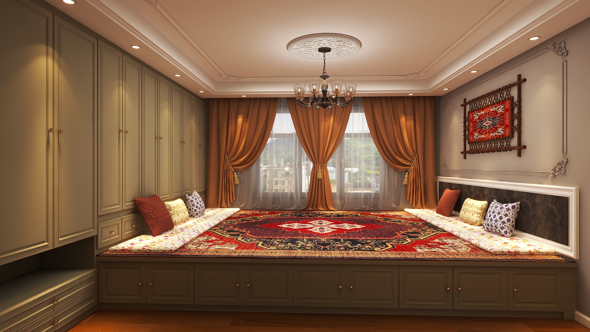 建筑设计TSiO-法式风格榻榻米-装修设计方案