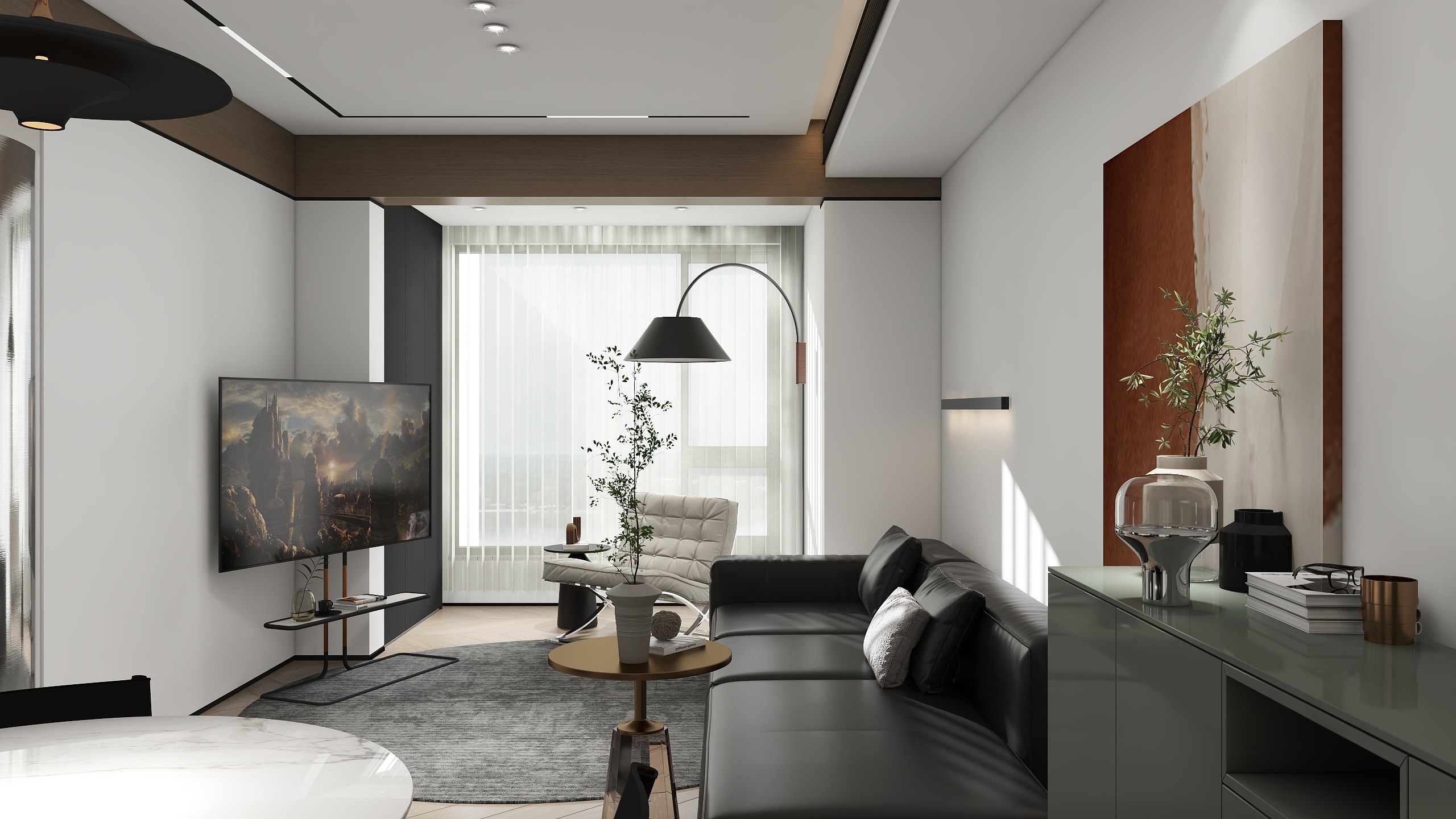 叱诧月海鱼鱼猫-86㎡3室-装修设计方案