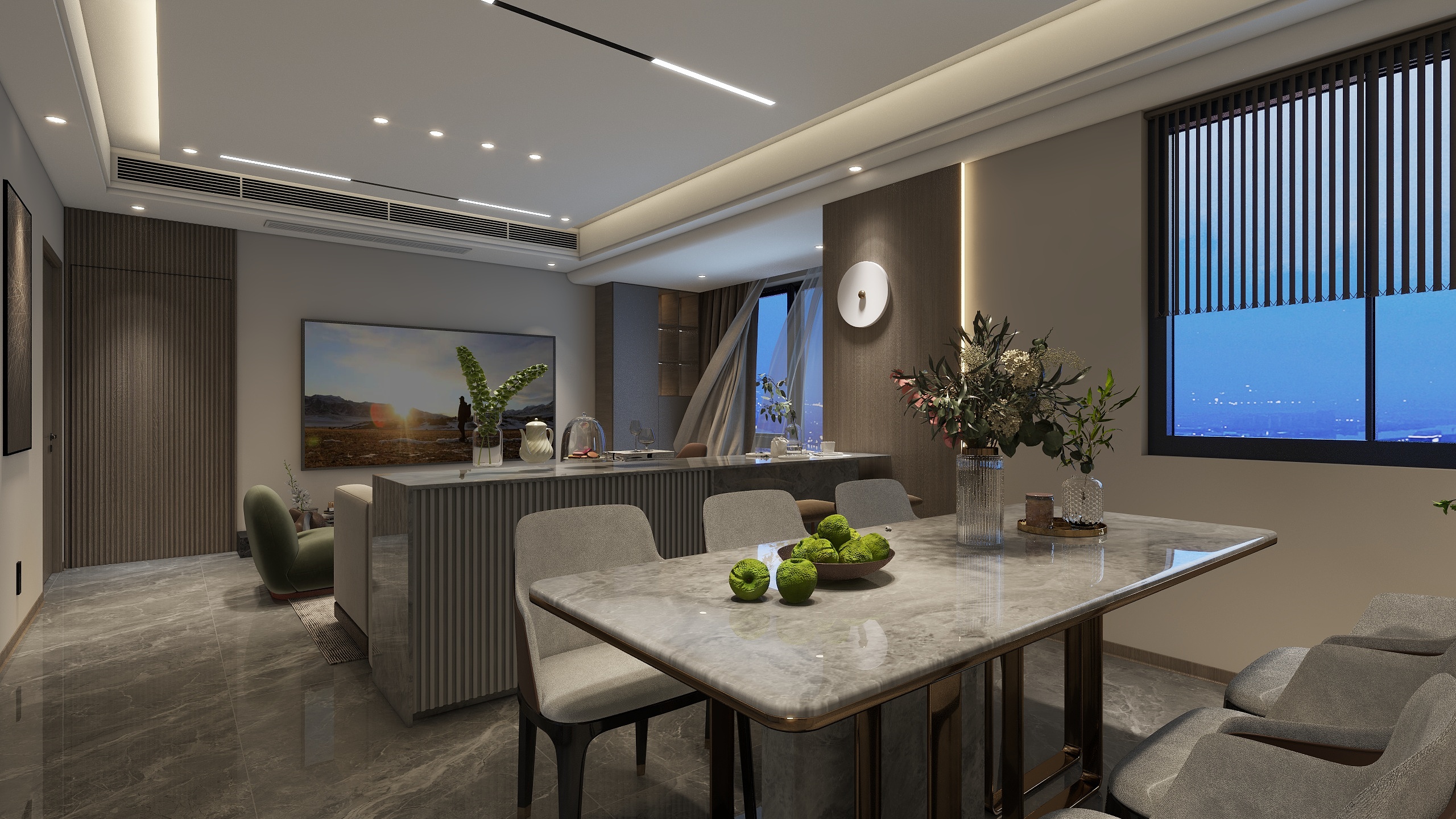 刘易杨-112㎡4室-装修设计方案