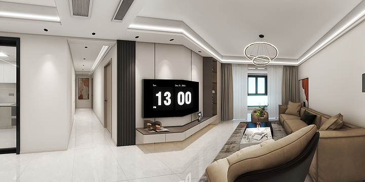 设计师-阿凯-碧溪天地3东边户-装修设计方案