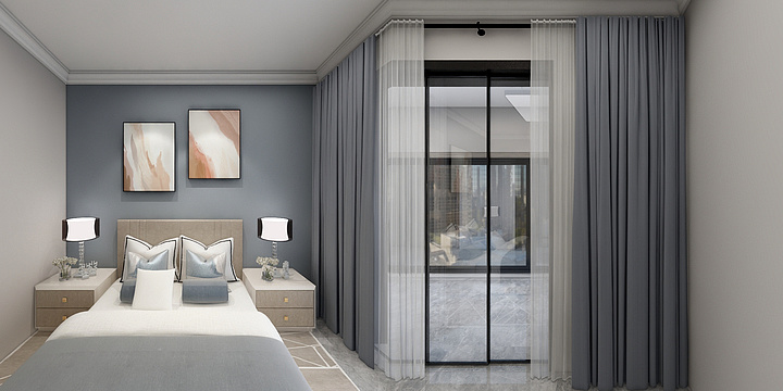 设计师比撒列-翰香华庭-装修设计方案