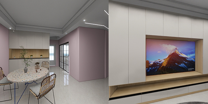 131****9063wvUE-硬装专业等级考核户型-副本-装修设计方案