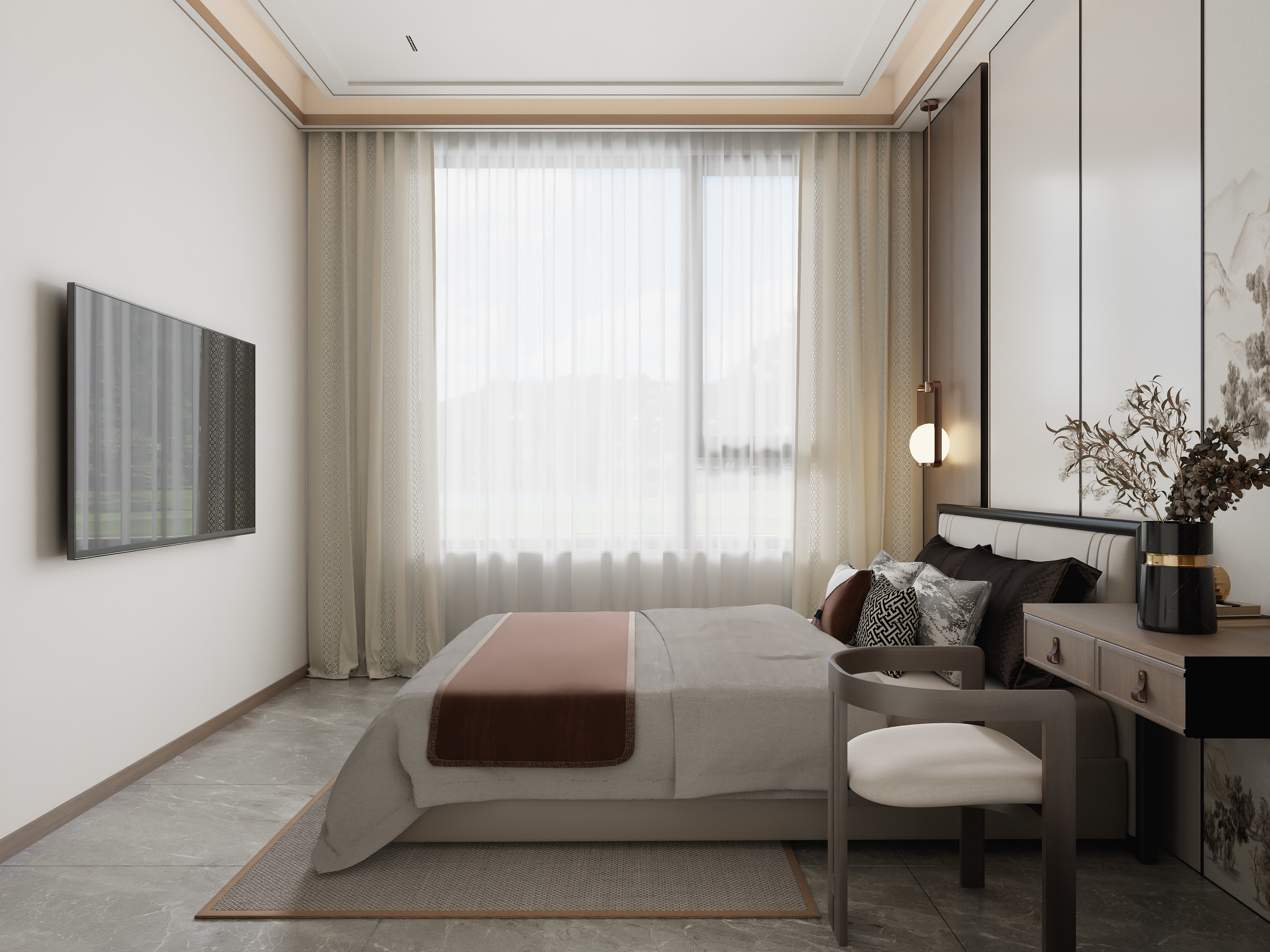 全案设计丨整家定制- 新中式 案例-装修设计方案