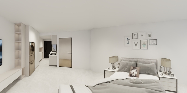 王勇-万德福19栋821-装修设计方案