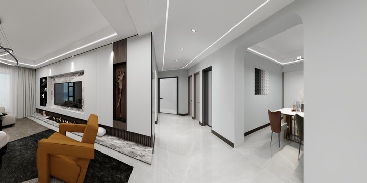 李文静ZM-高新枫叶新都市-装修设计方案