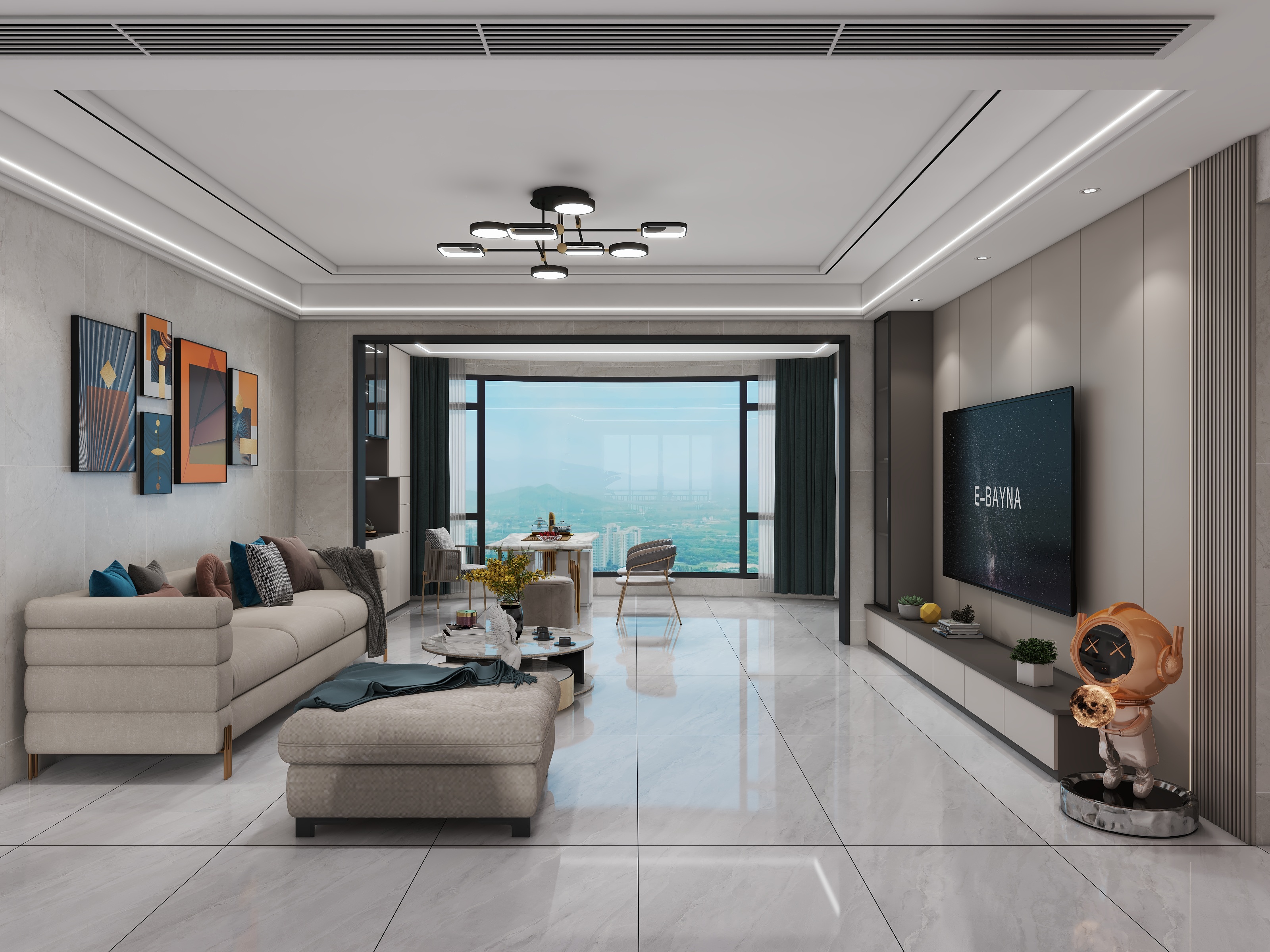 驿述装饰谢工-美华都城花园-装修设计方案