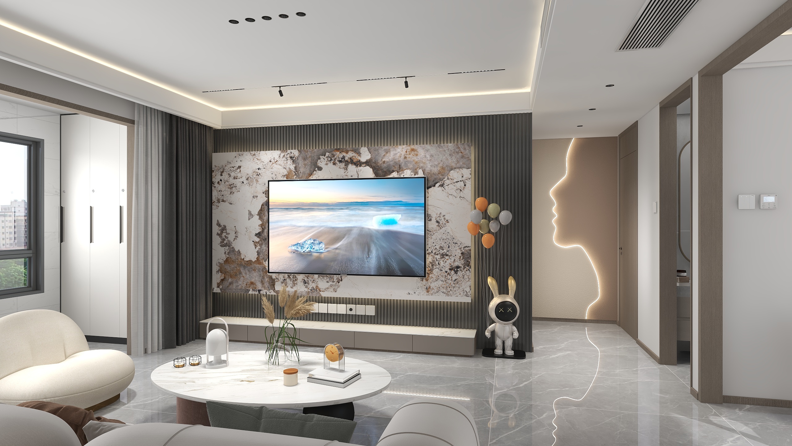 本森装饰-鸿坤山语墅110㎡3室-装修设计方案