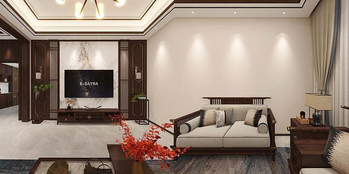 橙子设计123-新中式-副本-装修设计方案