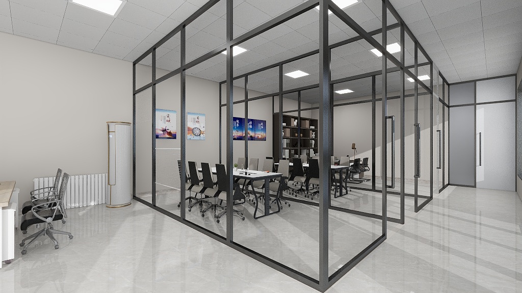 无限可能-加油-德邦不动产店-装修设计方案