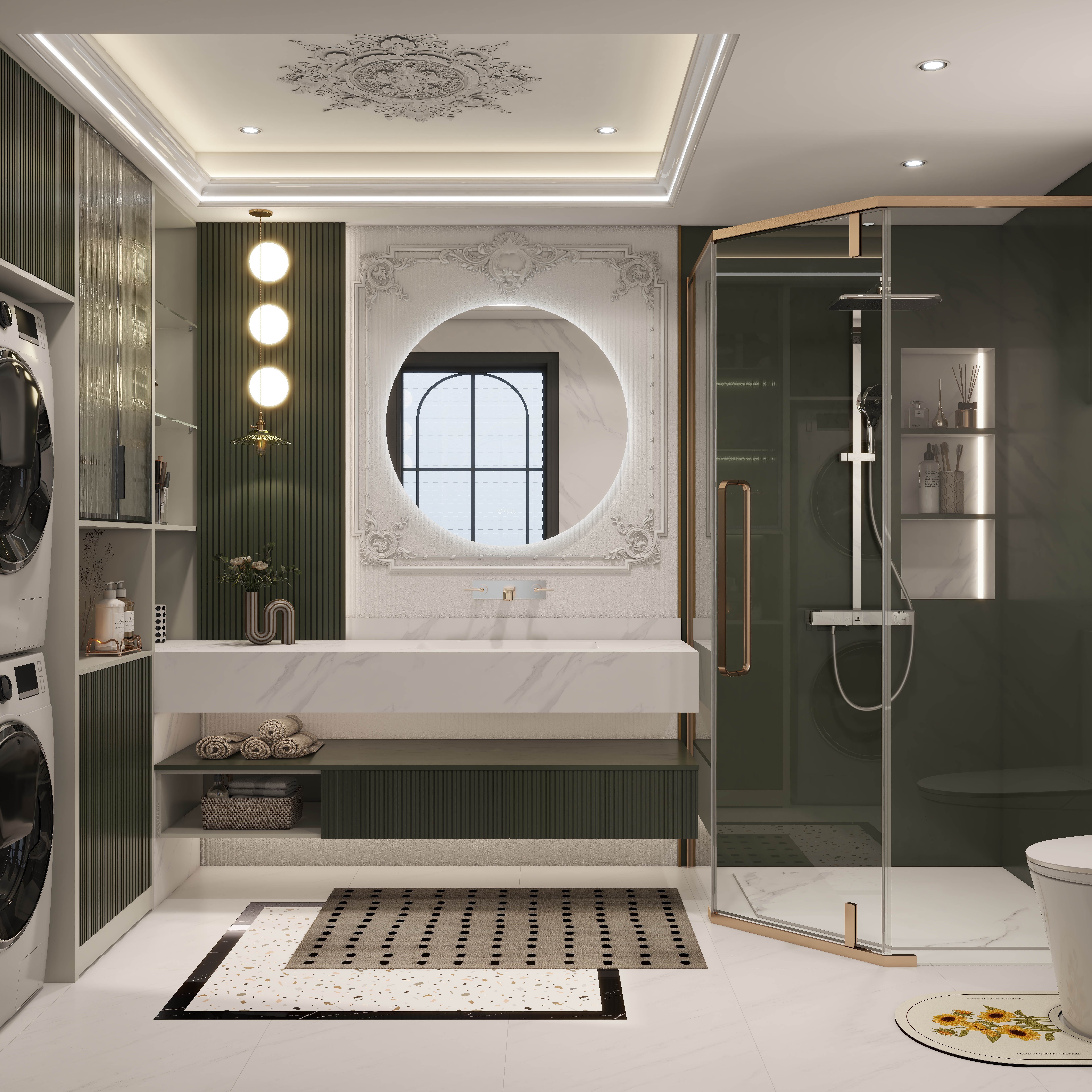 恒洁卫浴全卫定制-嘉龙山庄-196-装修设计方案