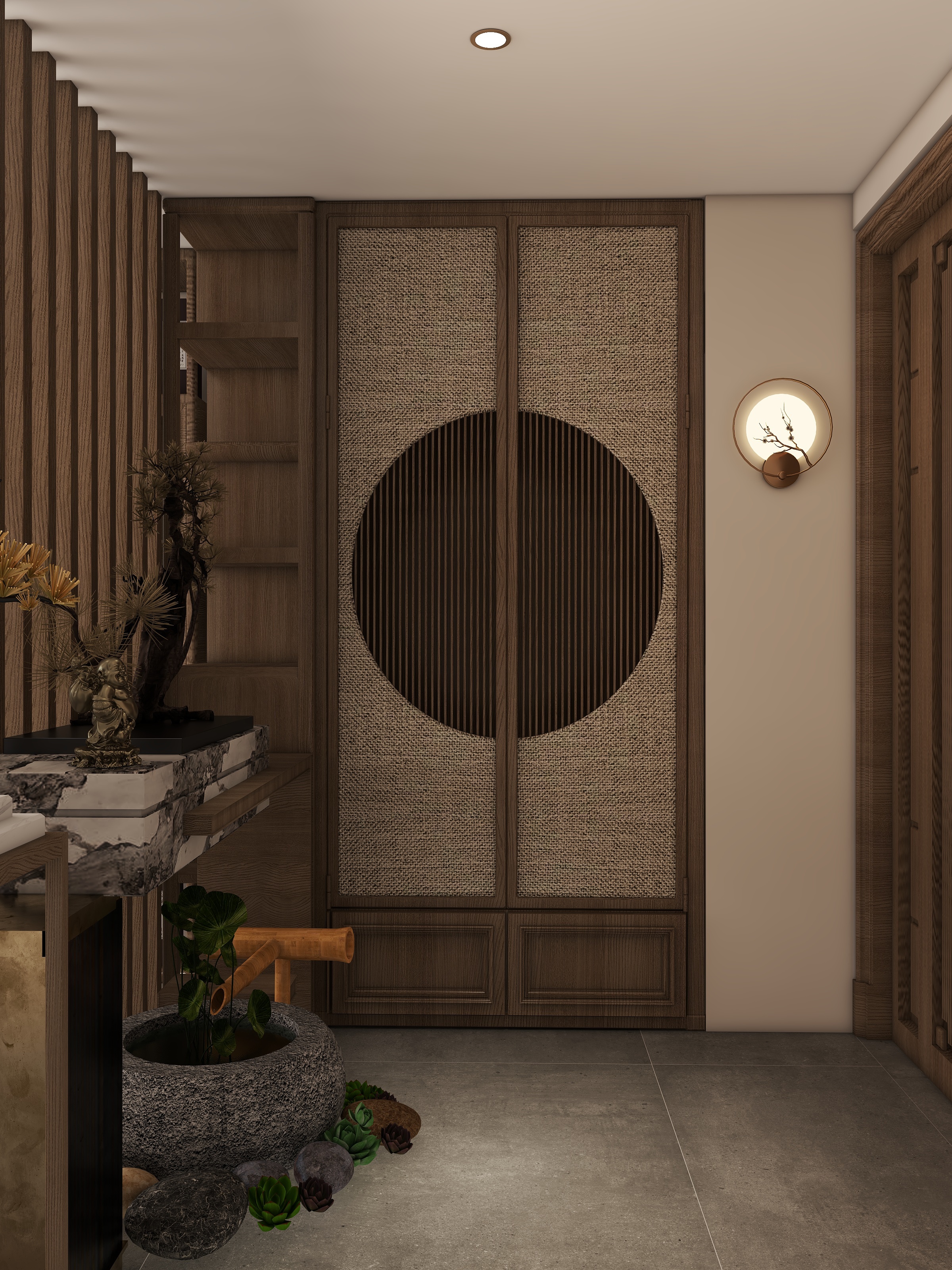 ZHI空间丁设计-茶馆-古色古香-装修设计方案