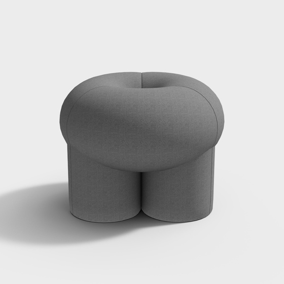 Modern Italian minimalist bedroom stool