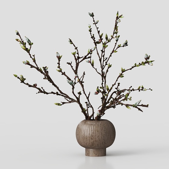 Modern ancient style flower vase decoration