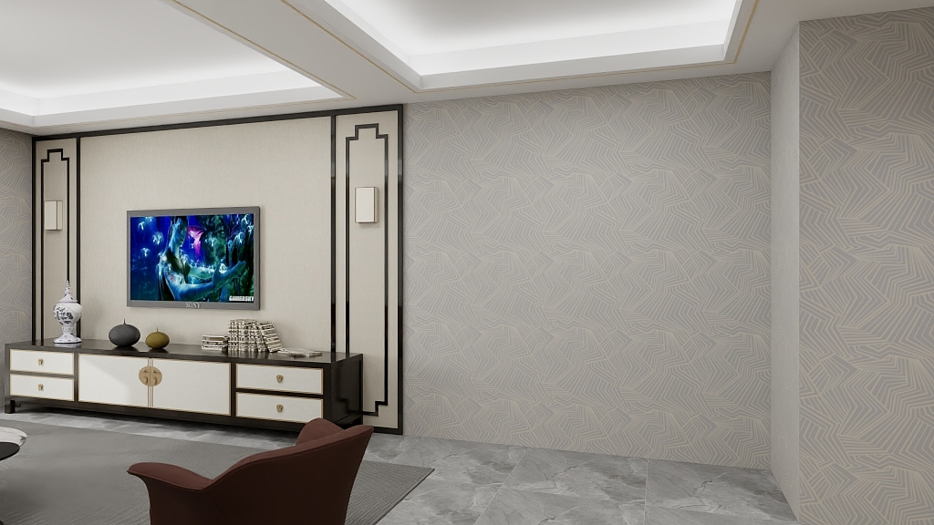 心静可通万事-保利东湾55㎡-装修设计方案