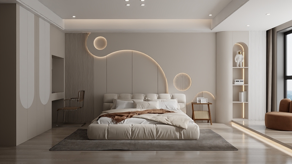 浣艺木语-9.14异形背景墙-副本-装修设计方案