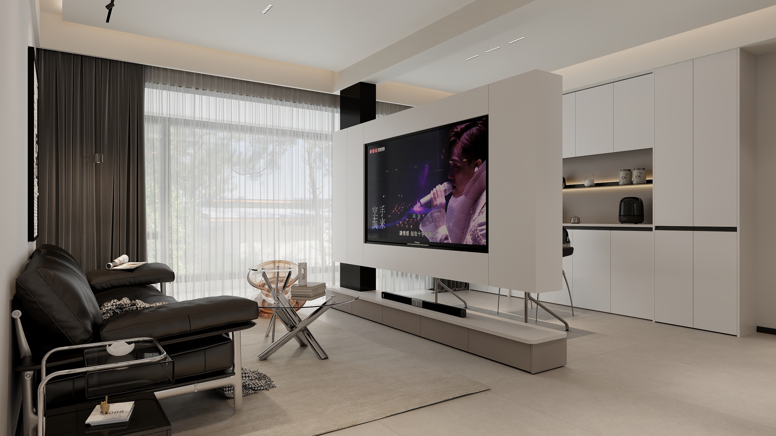 王飞丨星尘设计-金茂府-装修设计方案