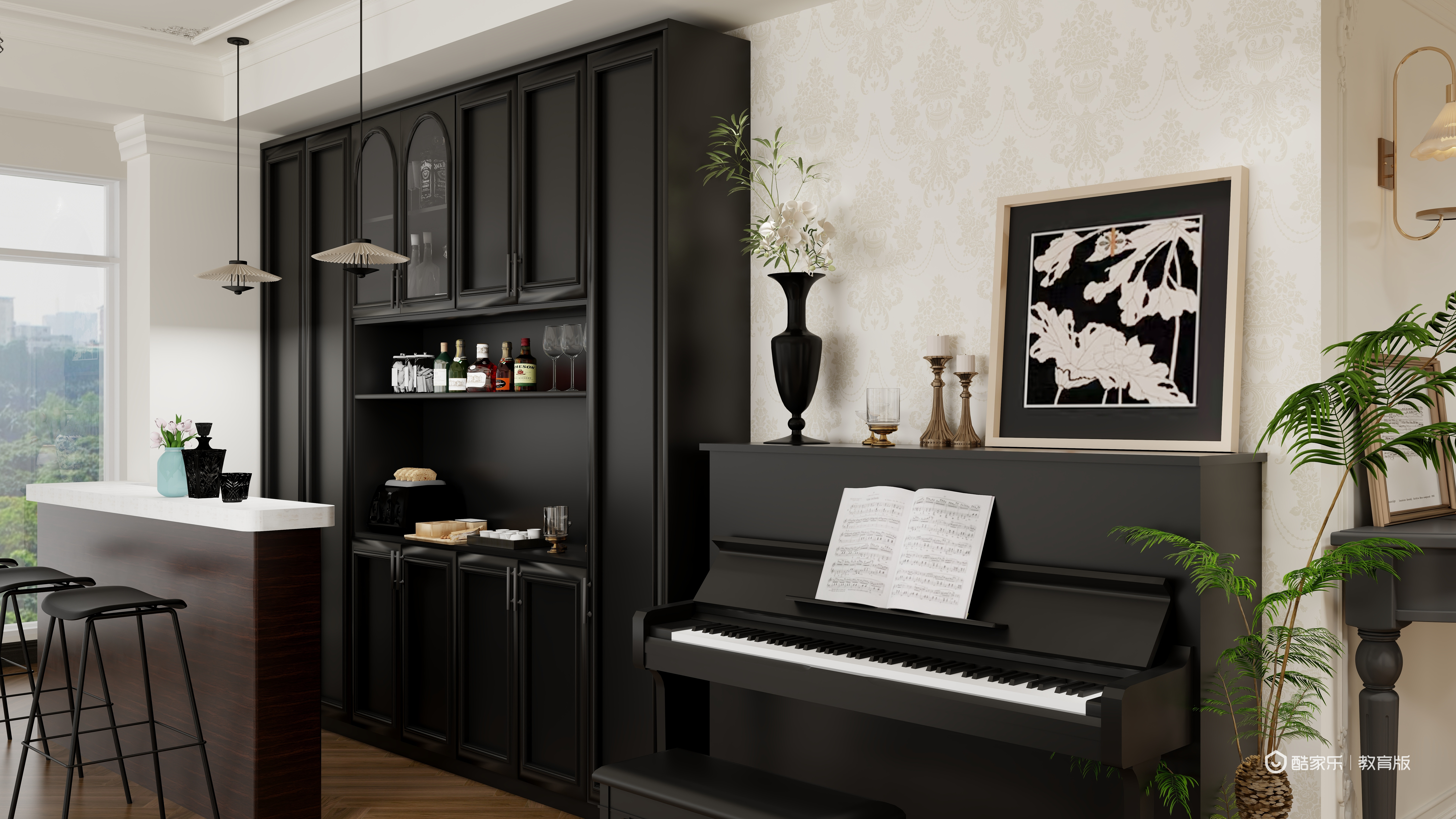 浙江艺术职业学院-玫瑰人生-装修设计方案