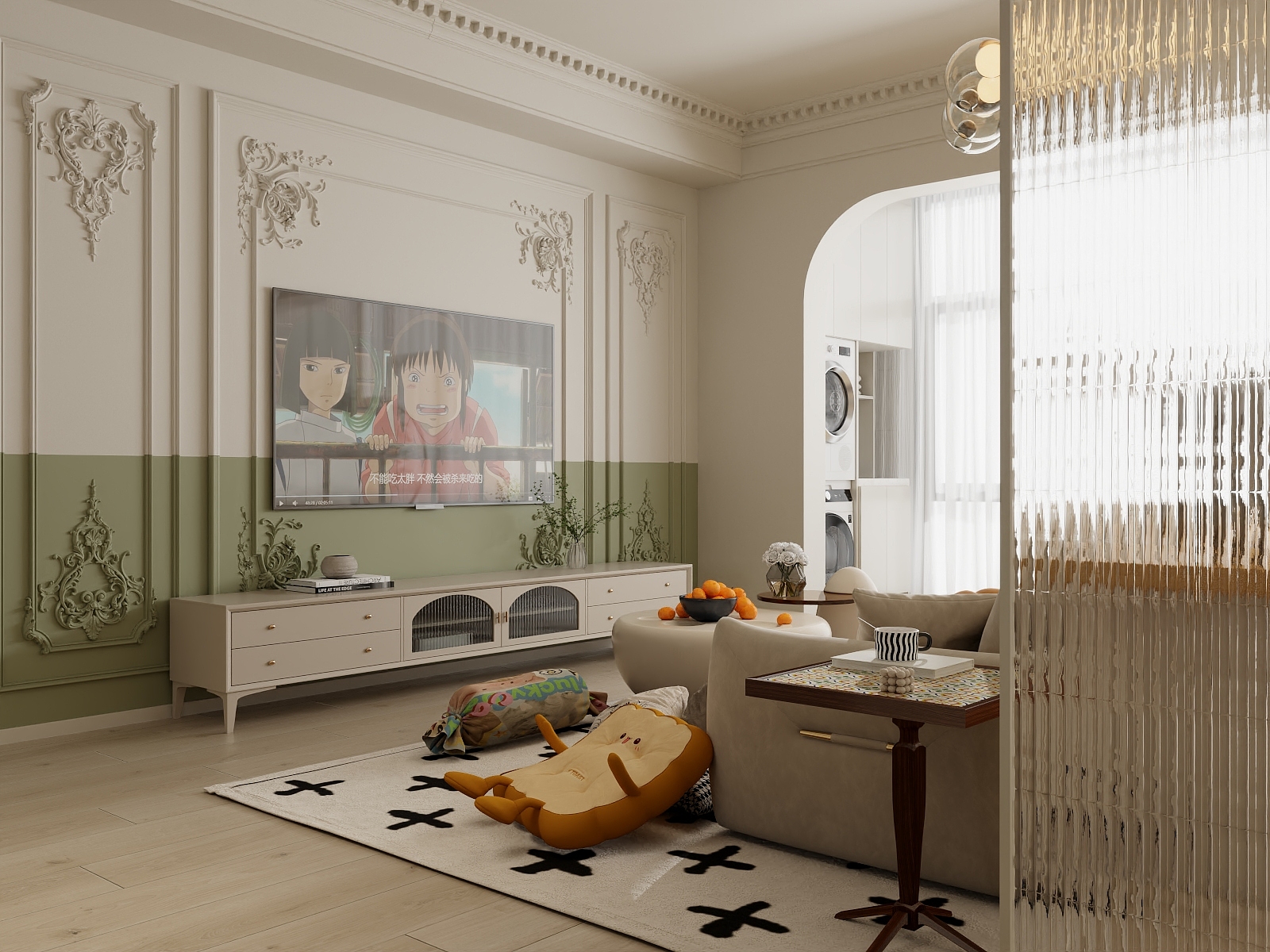 原本设计--奶油-装修设计方案