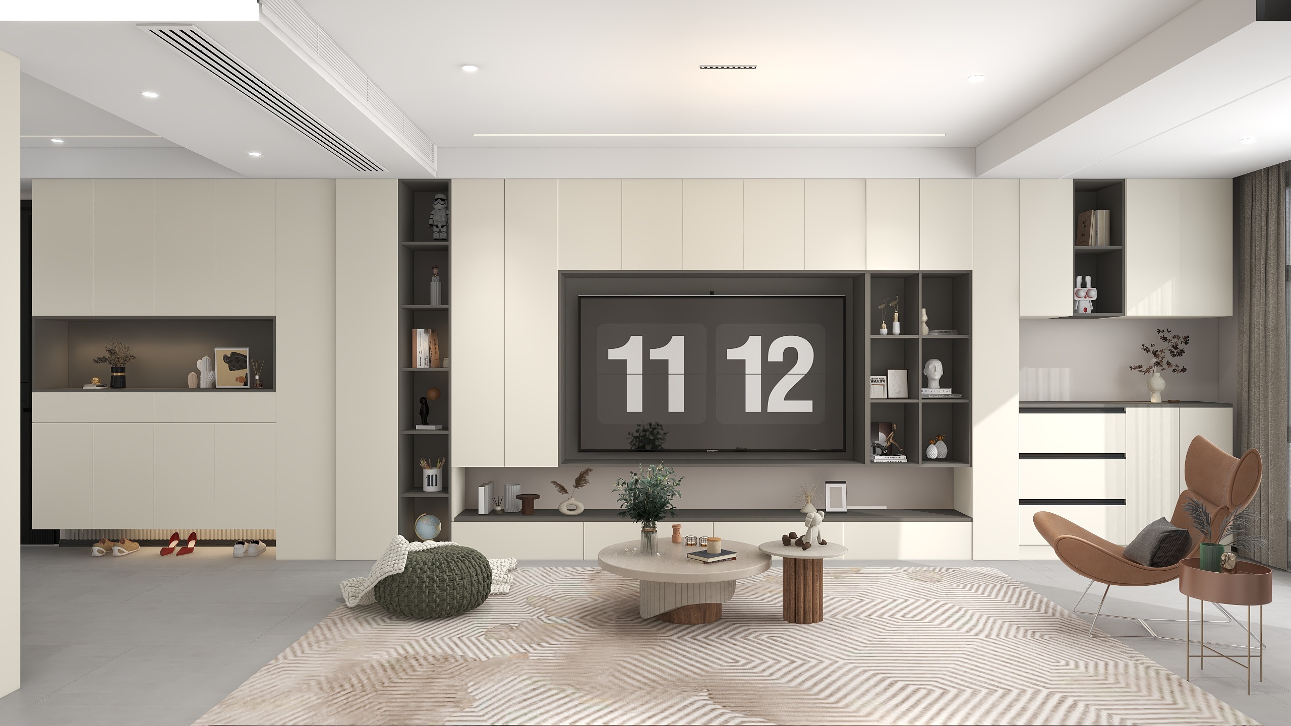 Arya紫君-107㎡2室-装修设计方案